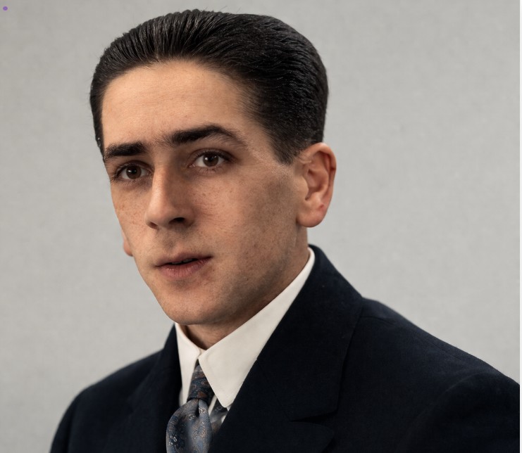 Portrait of Edgard Colle, chess Belgian Champion (1920s–1930s)